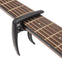 AMUMU FretGrip Black Guitar Capo For Electric and Acoustic Guitars