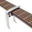 AMUMU FretGrip Silver Guitar Capo For Electric and Acoustic Guitars