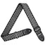 AMUMU Checkergrid Woven Guitar Strap β High-Performance Microfiber Leather Ends & Heavy-Duty Metal Hardware β 2" Wide Adjustable Strap for Acoustic, Electric, and Bass Guitars PP01J-BW-V