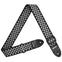 AMUMU Checkergrid Woven Guitar Strap – High-Performance Microfiber Leather Ends & Heavy-Duty Metal Hardware – 2