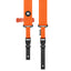 AMUMU SNAPLOCK Orange Guitar Strap ā Quick-Release, Heavy-Duty & Ultra Comfortable