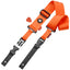 AMUMU SNAPLOCK Orange Guitar Strap ā Quick-Release, Heavy-Duty & Ultra Comfortable