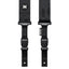 AMUMU® SNAPLOCK⢠Pro Black Guitar Strap - Ultimate Security & Durability for Dynamic Performance SNPL-PRO-NY-BLK