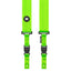 AMUMU® SNAPLOCK⢠Pro Neon Green Guitar Strap - Ultimate Security & Durability for Dynamic Performance SNPL-PRO-NY-NGN