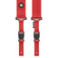 AMUMU® SNAPLOCK⢠Pro Red Guitar Strap - Ultimate Security & Durability for Dynamic Performance SNPL-PRO-NY-RED