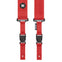 AMUMU® SNAPLOCK™ Pro Red Guitar Strap - Ultimate Security & Durability for Dynamic Performance SNPL-PRO-NY-RED