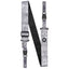 AMUMU® SNAPLOCK⢠Pro Velvet Silver Guitar Strap - Ultimate Security & Durability for Dynamic Performance