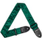 AMUMU Premium Crystal Velvet Guitar Strap - Green Strap for Electric & Acoustic Guitar VL01-GN