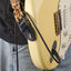AMUMU Premium Crystal Velvet Guitar Strap - Mint Green Strap for Electric & Acoustic Guitar VL01-LP