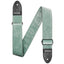 AMUMU Premium Crystal Velvet Guitar Strap - Mint Green Strap for Electric & Acoustic Guitar VL01-MGN