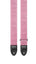 AMUMU Premium Crystal Velvet Guitar Strap - Pink Strap for Electric & Acoustic Guitar VL01-PK
