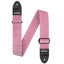 AMUMU Premium Crystal Velvet Guitar Strap - Pink Strap for Electric & Acoustic Guitar VL01-PK