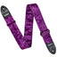 AMUMU Premium Crystal Velvet Guitar Strap - Purple Strap for Electric & Acoustic Guitar VL01-PU