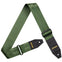 AMUMU Premium Army Green Guitar Strap with Full Grain Leather, Quick-Fetch Pick Holder & Heavy-Duty Buckles