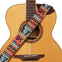 AMUMU National Guitar Strap Orange Denim -DN02P-OR