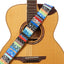 AMUMU Blue Denim Ethnic Folk Guitar Strap -DN04P-BL