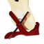 Amumu WGS-10 Wooden Guitar Stand Musical Instrument Floor Portable Folding X Frame Stand