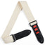 Amumu Soft Cotton with 3 Pick Holders Guitar Strap -CO24W-WT