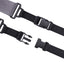 AMUMU Seatbelt Guitar Strap with Clip Dark Gray Nylon -PA01W-DG