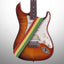 AMUMU Reggae Guitar Strap Jamaica Rasta Cotton -CO02W-RG