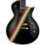 AMUMU Reggae Guitar Strap Jamaica Rasta Cotton -CO02W-RG