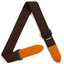 Amumu Pure Cotton With Suede Leather Ends Guitar Strap -CO25W-BN