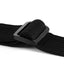 Amumu Thick Cotton With Suede Leather Ends Guitar Strap -CO26W-BK
