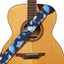 AMUMU Blue Butterfly Guitar Strap -CV01P