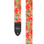 AMUMU Peacock Guitar Strap Red -CV04P