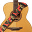 AMUMU Guitar Strap Orange Camouflage -DN05P-OR