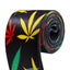 AMUMU Hemp Leaf Guitar Strap Jamaica Polyester Cotton -PC04P-RG-V