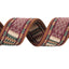AMUMU Brown Net Guitar Strap β Adjustable 2" Wide Polyester with Leather Ends & Accessory Set CO32J-BN-V