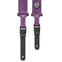 AMUMU Seatbelt Guitar Strap with Clip Purple Nylon -PA01W-PR