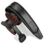 Amumu Leather Padded Guitar Strap -LE04-BK