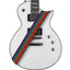 AMUMU Rainbow Guitar Strap Polyester Cotton -PC06P-BK