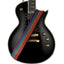 AMUMU Rainbow Guitar Strap Polyester Cotton -PC06P-BK