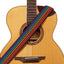 AMUMU Rainbow Guitar Strap Polyester Cotton -PC06P-BK