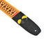 AMUMU Polka Dots Guitar Strap Yellow Polyester Cotton -PC13P-YL
