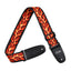 AMUMU Red Flame Guitar Strap -PET03J