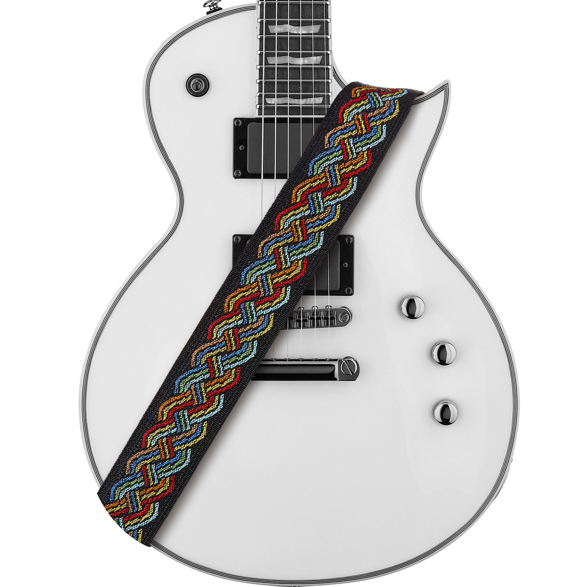Cotton Guitar Strap, Cream