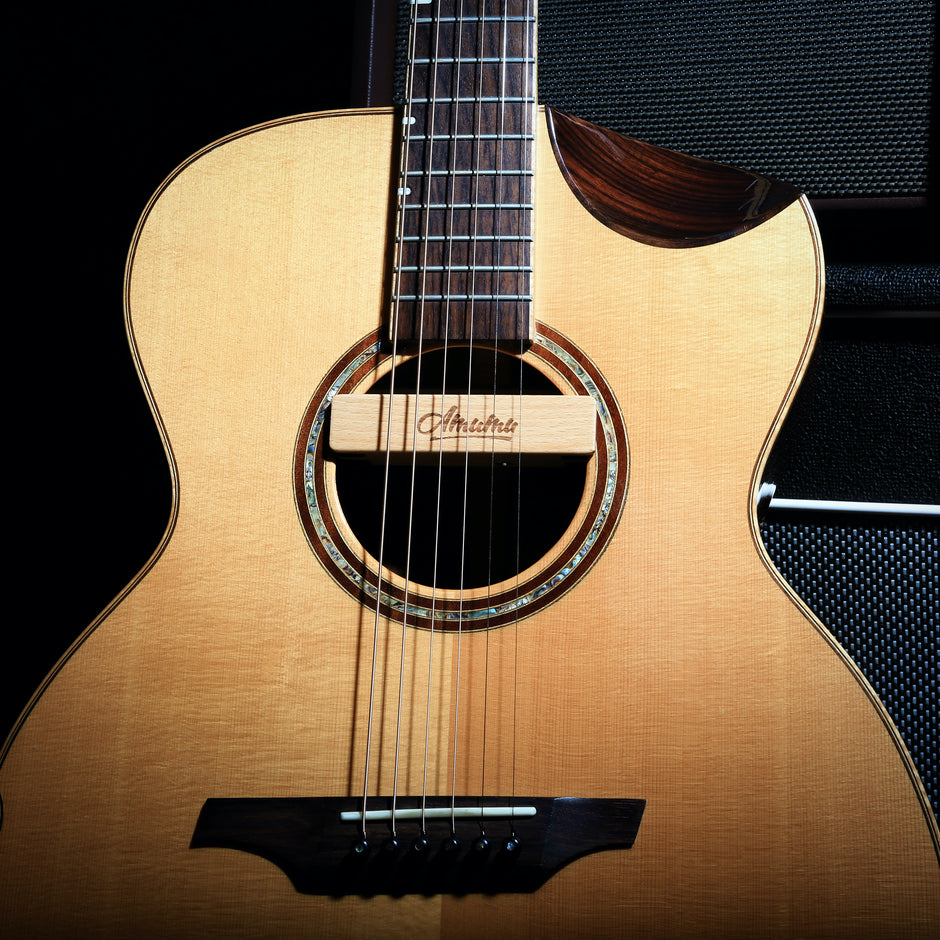 AMUMU NEO-SP30 Passive Neodymium Magnetic Soundhole Pickup for Acousti
