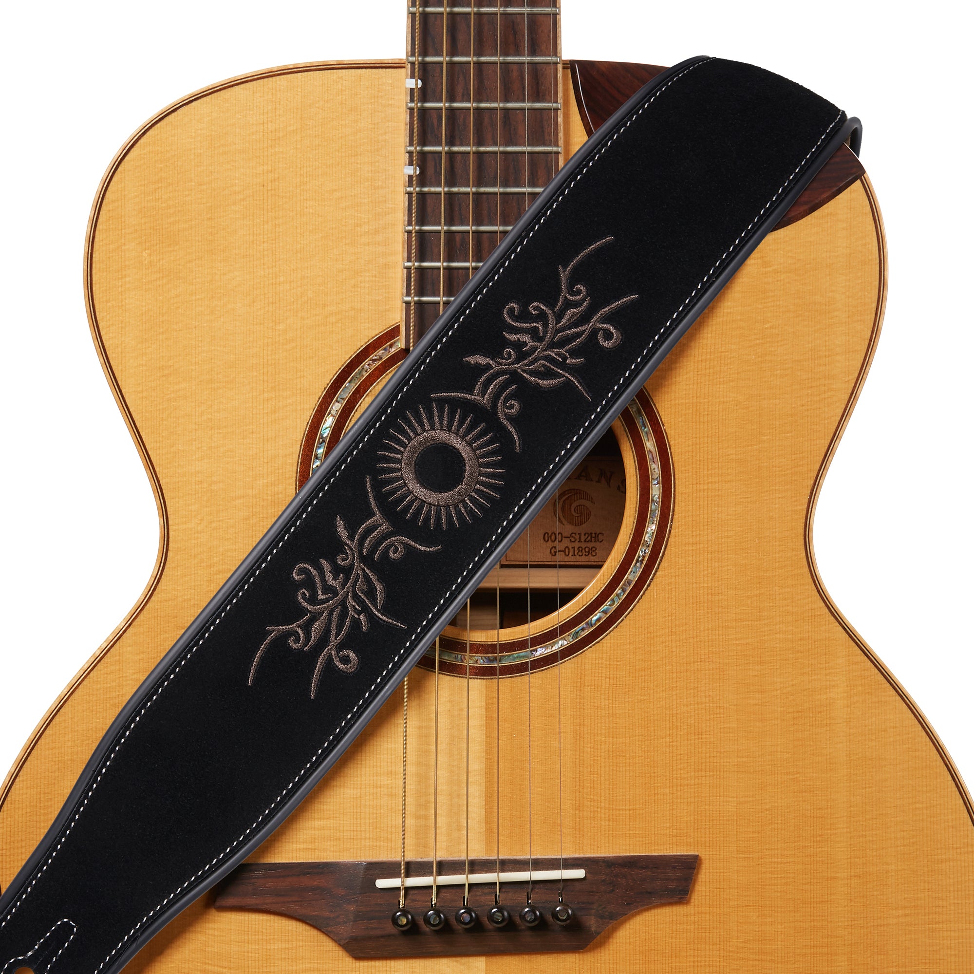Guitar Straps Embroidery Bohemian For Bass Electric Acoustic Guitar  Adjustable