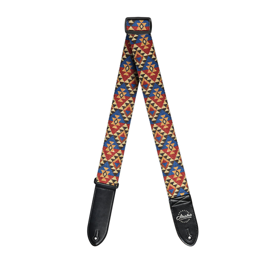 AMUMU Retro Triangle Guitar Strap Multicolor -CO19J